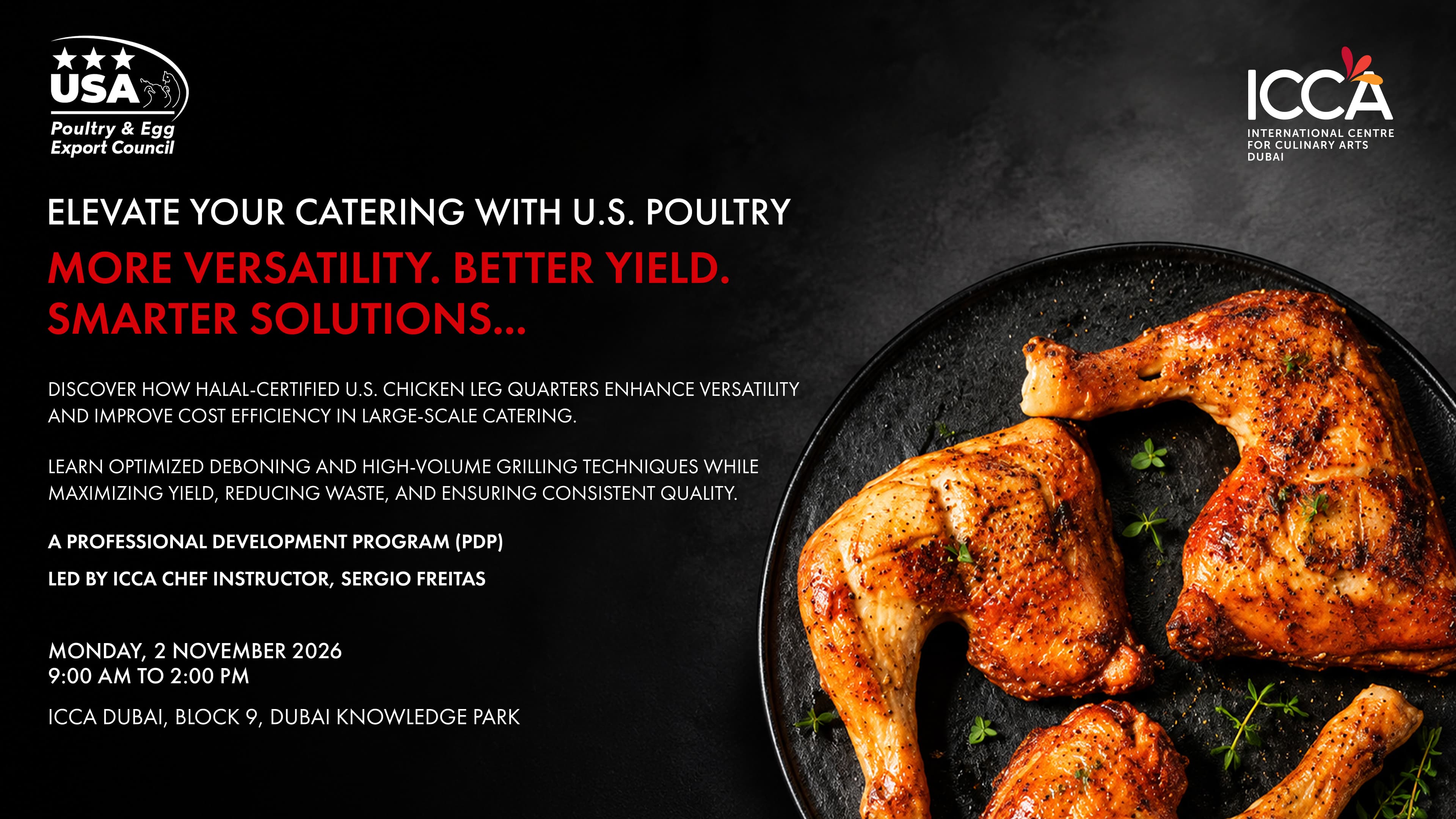 Elevate Your Catering with U.S. Poultry
